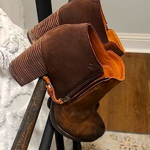 Soft Leather and suade boots